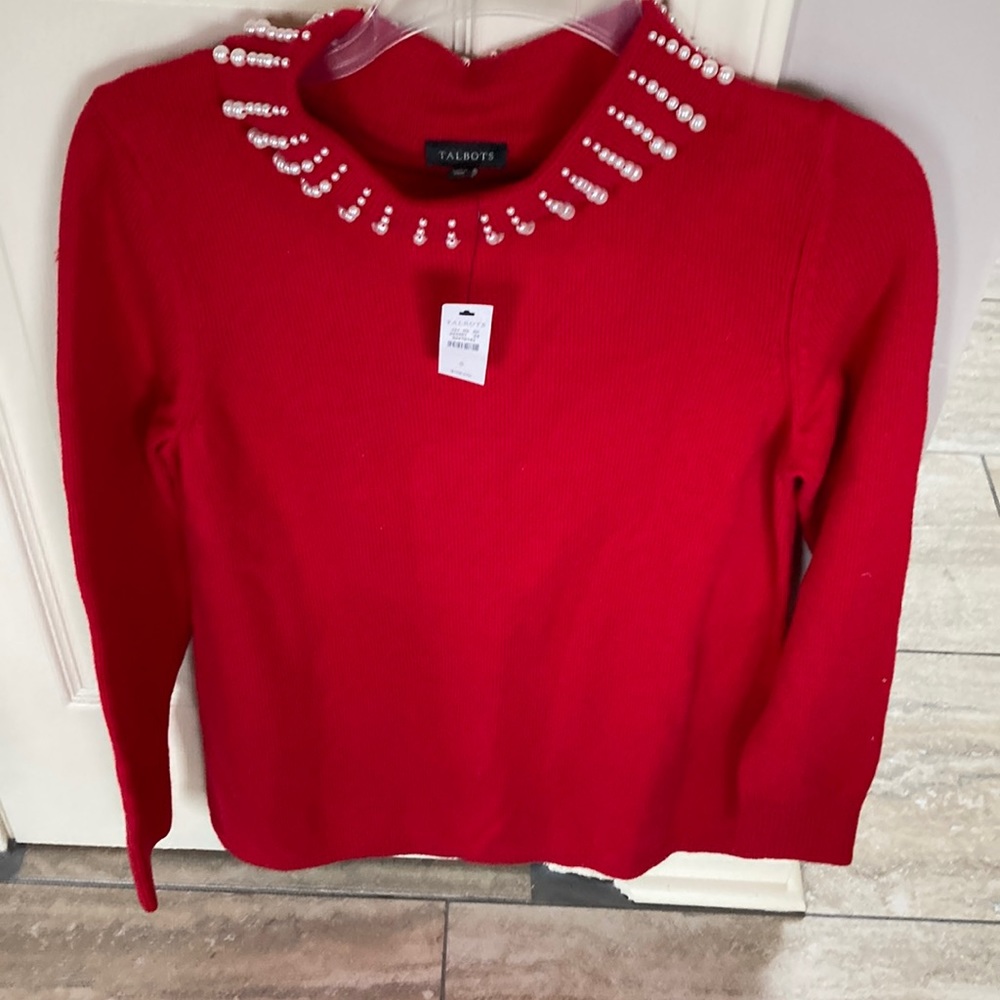 new Talbots sweater